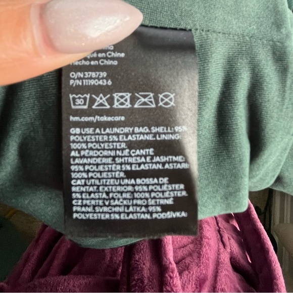 H&M Green Sequin Sleeveless Top - Picture 5 of 6